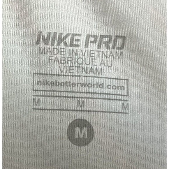 Nike Pro Dri-Fit Spandex Running Compression Shorts Pink/Blue Women’s Sz Medium - Picture 6 of 7